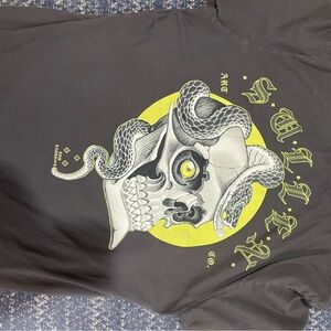 Sullen Black and Yellow Snake Graphic Tee